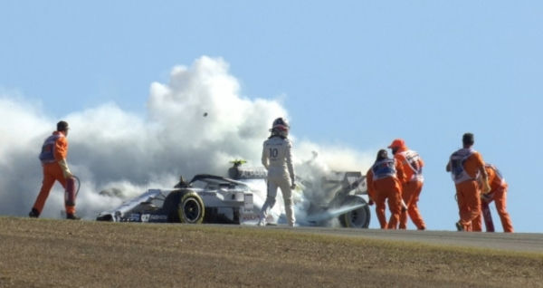 2020 portuguese gasly fire