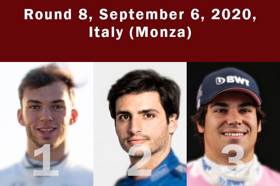 Gasly's first win!
