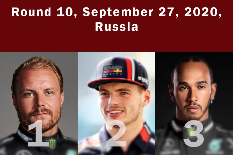 Bottas, Champion of Sochi