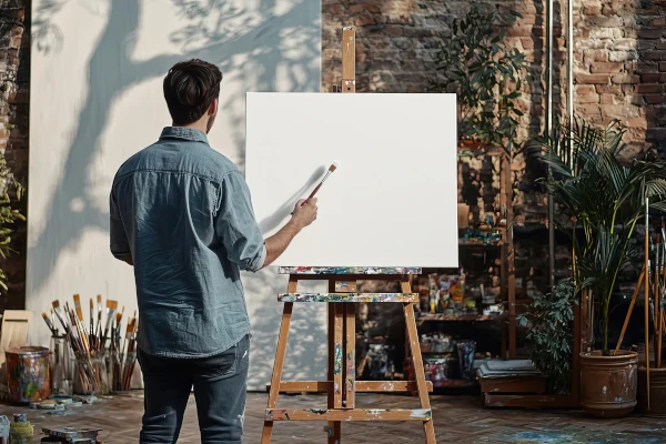 Paint the Canvas, my Son!